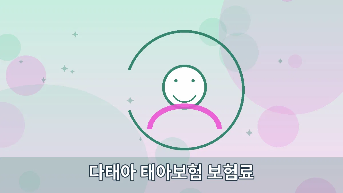 다태아 태아보험 보험료 안내 이미지 5