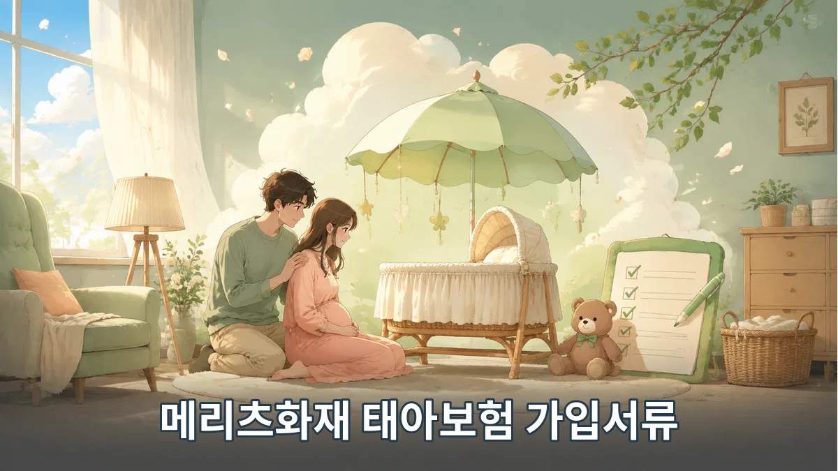 메리츠화재 태아보험 가입서류 안내 이미지 1
