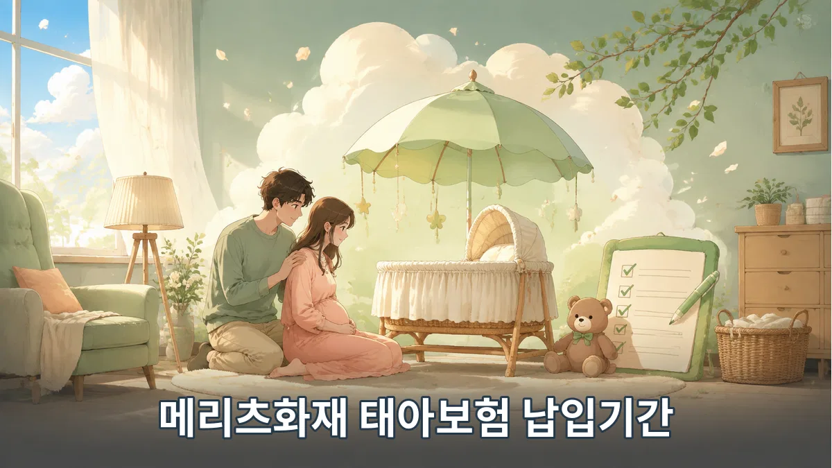 메리츠화재 태아보험 납입기간 안내 이미지 1