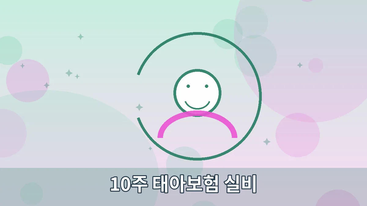 10주 태아보험 실비 안내 이미지 5